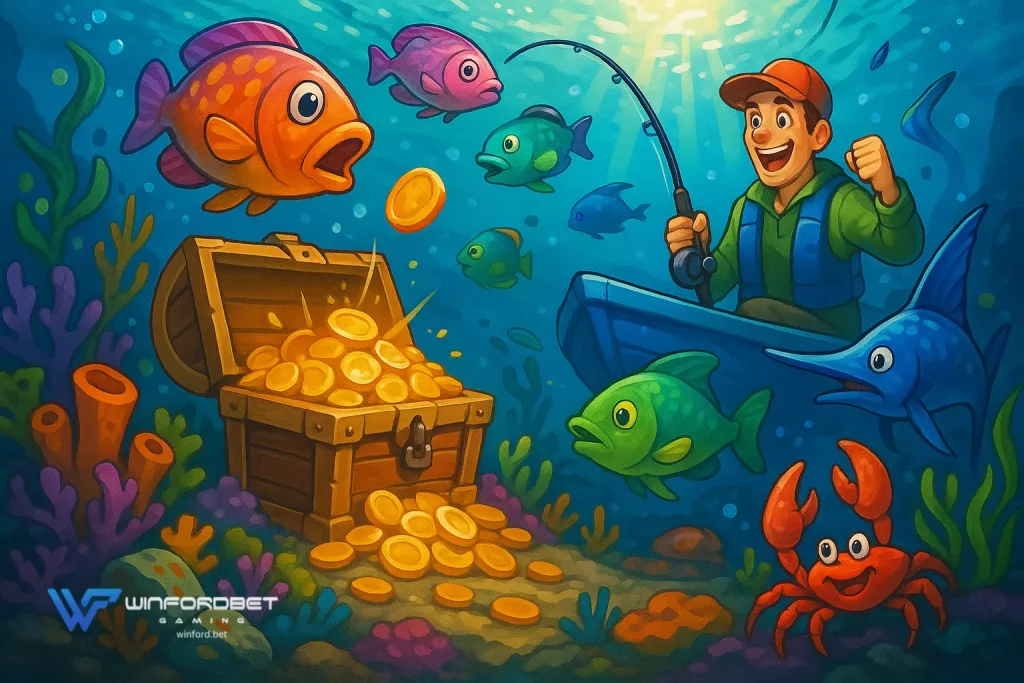 Jackpot Fishing Isang Makulay na Pakikipagsapalaran sa Ilalim ng Dagat