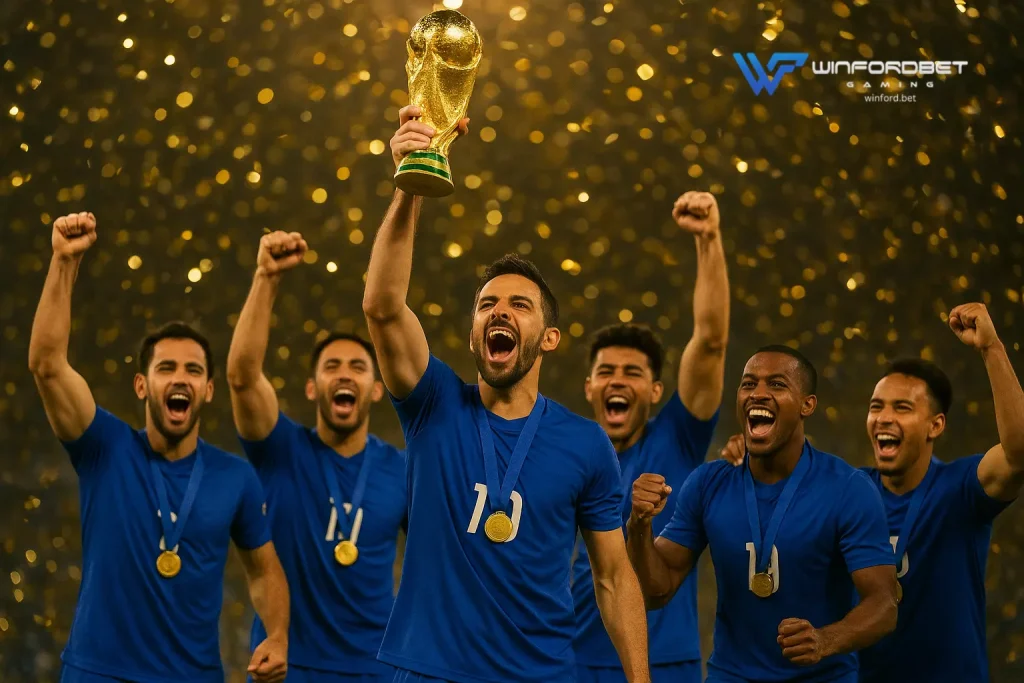 World Cup Champion Pagdiriwang ng Tagumpay ng mga Kampeon